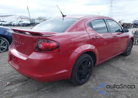 2011 Dodge Avenger Express from USA, damaged, VIN 1B3BD4FBXBN509419